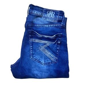 Rock & Republic Straight Jeans 30x30 Dark Denim